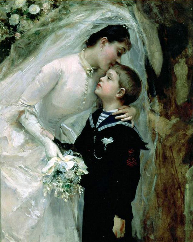 wedding by Raimundo de Madrazo y Garreta